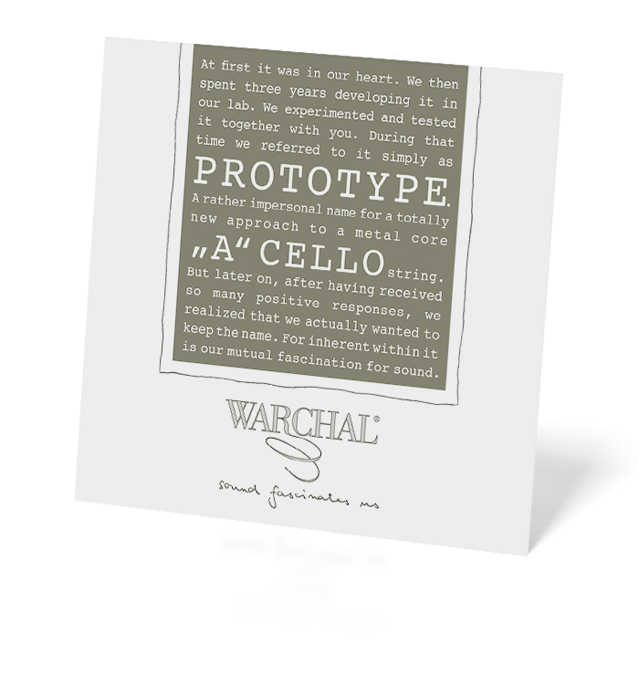 Warchal Prototype Cello A Strings